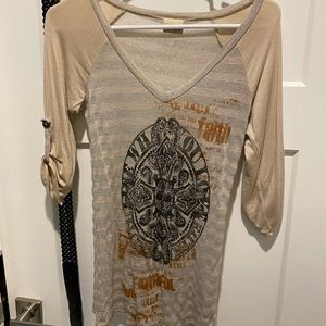 Daytrip sequin shirt size small